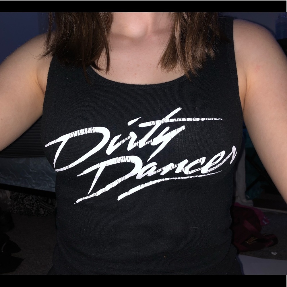 Small graphic tank top